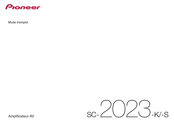 Pioneer SC-2023-S Mode D'emploi