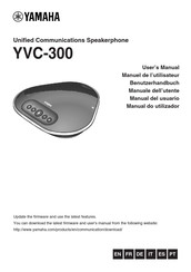 Yamaha YVC-300 Manuel De L'utilisateur