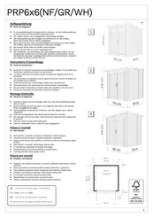 Baltic Connexions Oü PRP6x6 Instructions D'assemblage