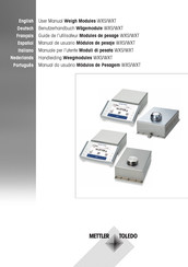 Mettler Toledo WXS Serie Guide De L'utilisateur