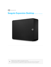 Seagate Expansion Desktop Guide De L'utilisateur