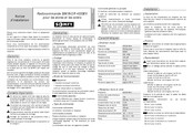Somfy SIMINOR 433SEV Notice D'installation