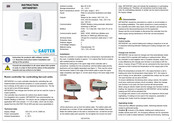sauter NRT405F901 Instructions