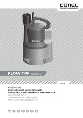 Conel FLOW TPF Instructions D'installation Et D'utilisation