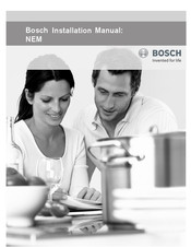 Bosch NEM Serie Manuel D'installation