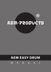 AEM EASY DRUM Manuel