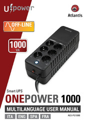 Atlantis ONEPOWER 1000 Manuel Utilisateur