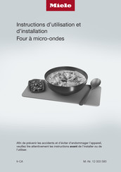 Miele M 2241 SC Instructions D'utilisation Et D'installation