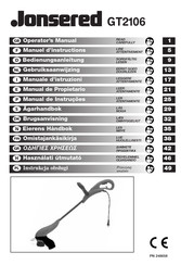 Jonsered GT2106 Manuel D'instructions