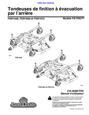 Land Pride PATRIOT FDR1648 Manuel D'utilisateur