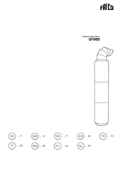Frico UF600 Notice De Montage Et Mode D'emploi