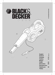 Black & Decker PAV1205 Mode D'emploi