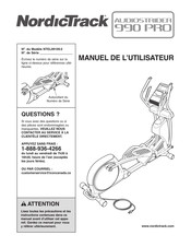 NordicTrack NTEL09109.0 Manuel De L'utilisateur