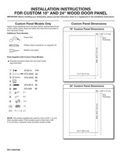 Whirlpool UDT555SAHP Instructions D'installation