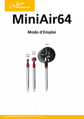 wimesure MiniAir64 S120 Mode D'emploi
