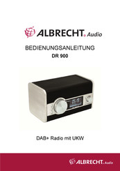 Albrecht Audio DR 900 Guide D'utilisation