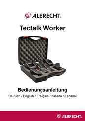 Albrecht Tectalk Worker Guide D'utilisation