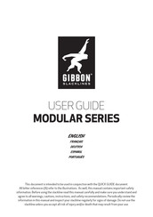 GIBBON Slacklines MODULAR Serie Mode D'emploi