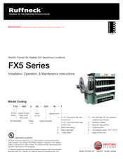 Ruffneck FX5-415350-037 Instructions D'installation, D'utilisation Et D'entretien