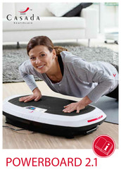 Casada relaxmyway POWERBOARD 2.1 Mode D'emploi