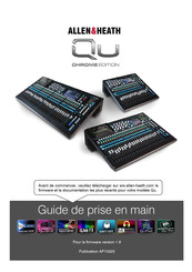 ALLEN & HEATH Qu Série Guide De Prise En Main