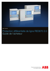 ABB RED670 2.0 CEI Guide De L'acheteur