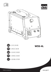 GYS W5S-4L Mode D'emploi