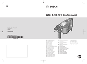 Bosch GBH 4-32 DFR Professional Notice Originale