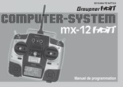 GRAUPNER mx-12 HOTT Manuel De Programmation