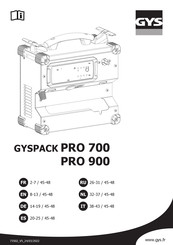GYS PACK PRO 900 Mode D'emploi