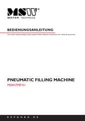 MSW FMP-01 Manuel D'utilisation