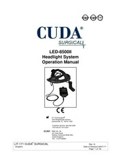 Cuda surgical LED-8500II Manuel D'utilisation Et D'entretien