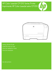 HP Color LaserJet CP1210 Série Guide De Mise En Route