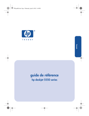 HP deskjet 5550 Serie Guide De Référence