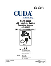 Cuda surgical ELITE 8500B Guide De L'utilisateur