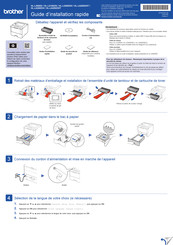 Brother HL-L5200DWT Guide D'installation Rapide