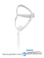 Philips RESPIRONICS Nuance gel pillows mask Mode D'emploi