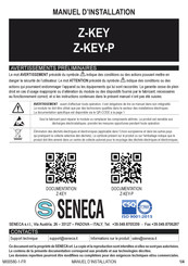 Seneca Z-KEY Manuel D'installation