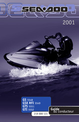 Sea-doo GSX RFI 5549 2001 Guide Du Conducteur