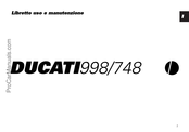 Ducati 998 2002 Mode D'emploi