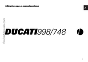 Ducati 748 2002 Mode D'emploi