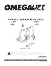 Omega Lift Equipment 18124C Mode D'emploi