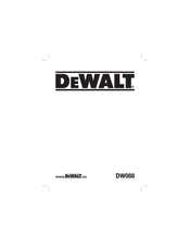 DeWalt DW088 LaserChalkLine Traduction De La Notice D'instructions Originale