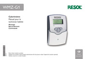 Resol WMZ-G1 Manuel Pour Le Technicien Habilité