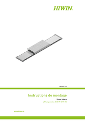 Hiwin LMSA13G Instructions De Montage