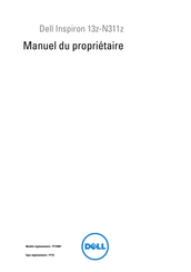 Dell Inspiron 13z-N311z Manuel Du Propriétaire