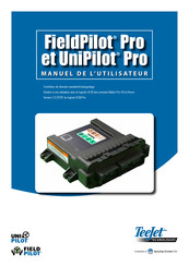 TeeJet Technologies FieldPilot Pro Manuel De L'utilisateur