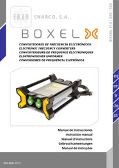 ENAR BOXEL X Manuel D'instructions