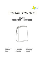 Suntec Wellness Klimatronic Dry Fix 1600 Mode D'emploi