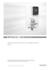 KROHNE OPTISENS CL 1100 Manuel De Référence